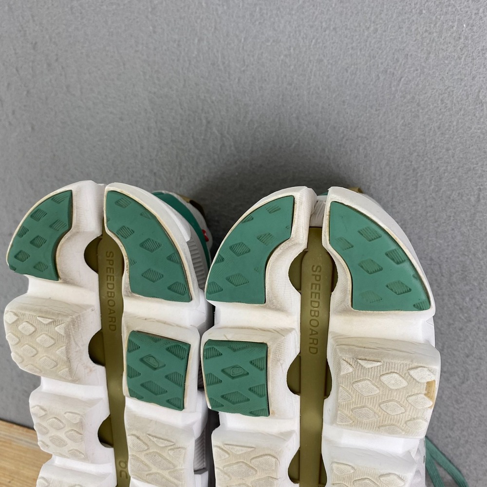 On Mens Cloudswift 3 White Green Running Shoes Sneakers 11.5 - Picture 8 of 10